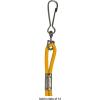 Champion Sports Nylon Lanyards with J-Hook Clip, Gold – 12 Pack (Poly Bag)