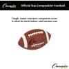 Champion Sports Official Size Composite Leather Series Football, Brown
