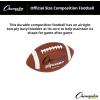 Champion Sports Official Size Composite Leather Series Football, Brown