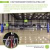 Champion Sports Official Volleyball Net Set – Multiple Styles(Tournament (32′ x 3′))