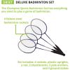 Champion Sports Outdoor Badminton Set(Recreational Badminton Set)