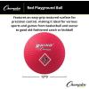 Champion Sports Playground Ball – High-Bounce 2-Ply Construction, Durable Red Ball for Throwing, Catching & Kicking – Multiple Sizes (5″, 6″, 7″, 10″, 13″, 16″)(13″ Diameter)
