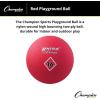 Champion Sports Playground Ball – High-Bounce 2-Ply Construction, Durable Red Ball for Throwing, Catching & Kicking – Multiple Sizes (5″, 6″, 7″, 10″, 13″, 16″)(16″ Diameter)