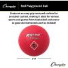 Champion Sports Playground Ball – High-Bounce 2-Ply Construction, Durable Red Ball for Throwing, Catching & Kicking – Multiple Sizes (5″, 6″, 7″, 10″, 13″, 16″)(5″ Diameter)