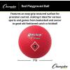 Champion Sports Playground Ball – High-Bounce 2-Ply Construction, Durable Red Ball for Throwing, Catching & Kicking – Multiple Sizes (5″, 6″, 7″, 10″, 13″, 16″)(7″ Diameter)