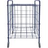 Champion Sports Portable Ball Cart with Lockable Hinge Cover – Sports Equipment Storage Locker with Caster Wheels – Ball Organizer Holds 24 Sports Balls, Mobile Locking Ball Cage (Half Size)