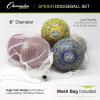 Champion Sports Premium Rhino Skin Extreme Color Dodgeballs – Glow in the Dark, Color-Changing, and Spider Grip – Low Bounce Dodgeballs