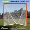 Champion Sports Pro & Collegiate Lacrosse Goal 6×6 ft Steel Frame for Men’s & Women’s Lacrosse, Training & Game Play(Orange Goal (No Net))