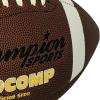 Champion Sports Pro & Composite Series Footballs – Water-Resistant Composite, Indoor/Outdoor, Official–Pee Wee Sizes(Official Size)