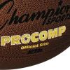 Champion Sports Pro & Composite Series Footballs – Water-Resistant Composite, Indoor/Outdoor, Official–Pee Wee Sizes(Official Size)