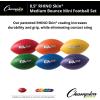 Champion Sports RSMFSET 8.5 Inch Rhino Skin Medium Bounce Mini Football Set