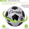 Champion Sports Retro Soccer Ball(Black/White)