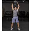 Champion Sports Rhino Promax Elite Slam Ball – Soft Shell, Non-Slip Grip, Multiple Weights Available, 14” Diameter, for Weightlifting, Plyometrics, Cross Training & Home Gym Fitness(Promax Elite)