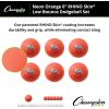 Champion Sports® Rhino Skin® Low Bounce Dodgeball Sets & Singles for Playground, PE, Backyard & League Games – Team Sports Equipment for Youth & Adults(Neon Orange)