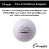 Champion Sports® Rhino Skin® Low Bounce Dodgeball Sets & Singles for Playground, PE, Backyard & League Games – Team Sports Equipment for Youth & Adults(White)
