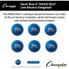 Champion Sports® Rhino Skin® Low Bounce Dodgeball Sets & Singles for Playground, PE, Backyard & League Games – Team Sports Equipment for Youth & Adults(Neon Blue)