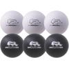 Champion Sports® Rhino Skin® Low Bounce Dodgeball Sets & Singles for Playground, PE, Backyard & League Games – Team Sports Equipment for Youth & Adults(Black & White)