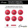 Champion Sports® Rhino Skin® Low Bounce Dodgeball Sets & Singles for Playground, PE, Backyard & League Games – Team Sports Equipment for Youth & Adults(Neon Red)