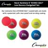 Champion Sports® Rhino Skin® Low Bounce Dodgeball Sets & Singles for Playground, PE, Backyard & League Games – Team Sports Equipment for Youth & Adults(Neon Rainbow)
