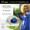 Champion Sports Rhino Skin Luminous Dodgeball Set(Thermogrip (Color Change))