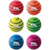 Champion Sports Rhino Skin Medium Bounce Dodgeballs(6.3″ Set of 6 – Neon Swirl)