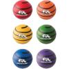 Champion Sports Rhino Skin Medium Bounce Dodgeballs(6.3″ Set of 6 – Swirl)