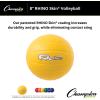 Champion Sports Rhino Skin Molded Foam Volleyball, Yellow, 8″ Diameter