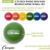 Champion Sports Rhino Skin Super High Bounce Playground Balls(Purple)