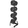 Champion Sports Rhino Slam Ball, 4-30 lb. Non-Slip Grip, Weightlifting, Crossfit, Home Gym, Fitness, 14″ Diameter Balls, Optional Storage Rack/Tree Sold Separately(U-Ring Double Storage Tree)
