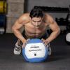 Champion Sports Rhino Slam Ball, 4-30 lb. Non-Slip Grip, Weightlifting, Crossfit, Home Gym, Fitness, 14″ Diameter Balls, Optional Storage Rack/Tree Sold Separately(18 LBS)