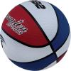 Champion Sports® Rubber Basketballs – Heavy Duty Pro-Style, Indoor/Outdoor Use, Premium Basketball Equipment for Physical Education, Various Sizes & Colors (Size 3, 5, 6, 7)(Red/White/Blue)