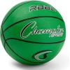 Champion Sports® Rubber Basketballs – Heavy Duty Pro-Style, Indoor/Outdoor Use, Premium Basketball Equipment for Physical Education, Various Sizes & Colors (Size 3, 5, 6, 7)(Green)