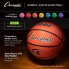 Champion Sports® Rubber Basketballs – Heavy Duty Pro-Style, Indoor/Outdoor Use, Premium Basketball Equipment for Physical Education, Various Sizes & Colors (Size 3, 5, 6, 7)(Pink)