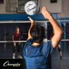 Champion Sports® Rubber Volleyballs – Official Size, Durable for Indoor & Outdoor Use, Premium Equipment for Beginners and Competitive Play, White & Assorted & Colors Available(White (Single Ball))