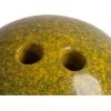 Champion Sports Rubberized Plastic Bowling Ball – 5 LB Marbled Yellow