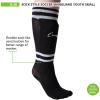 Champion Sports Sock Style Shin Guard(Black)