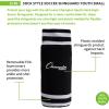Champion Sports Sock Style Shin Guard(Black)