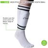 Champion Sports Sock Style Shin Guard(White)