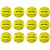 Champion Sports® Softballs – Leather & Synthetic Softballs for Practice or Game Play, Multiple Sizes, Cores & Styles, NFHS Approved & Training Sets Available(Leather Cork Core (Pack of 12))
