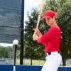 Champion Sports Steel and Aluminum Stem with Rubber Cone Pro Baseball Tee Adjustable Practice Tee with High Density Base
