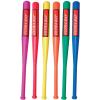 Champion Sports Ultra Bat Set – Assorted Colors – Hand-Eye Coordination – Durable Plastic Construction – Kids Backyard Plastic Baseball Bat – 30″ Length – Set of 6