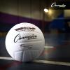 Champion Sports VB Official Composite Synthetic Leather Game Volleyball – Multiple Colors(White/White)