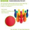 Champion Sports Weighted Foam Bowling Pin Set – Pins Only((Pack of 3))