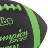Champion Sports Weighted Football(Black/Neon)