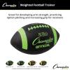 Champion Sports Weighted Football(Red/Yellow)