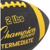 Champion Sports Weighted Football(colors may vary)
