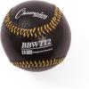 Champion Sports Weighted Training Baseball Set – Rubber Cork Core – Leather Cover – Set of 4 Balls – Graduated Weights – 9 to 12 oz – 9 Inch Diameter