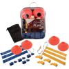 Champion Sports unisex-adult Quick Release Triple Flag Football Set(Multiple Colors)