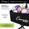 Champion SportsChampion Sports Volleyball Cart(Black)