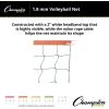 Champion SportsVolleyball Nets(Neon Orange)